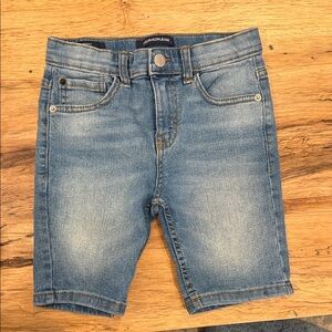 Calvin Klein Jeans Faded Medium Blue Denim Bermuda Shorts